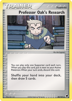 Professor Oak's Research - 80/101 - Uncommon available at 401 Games Canada