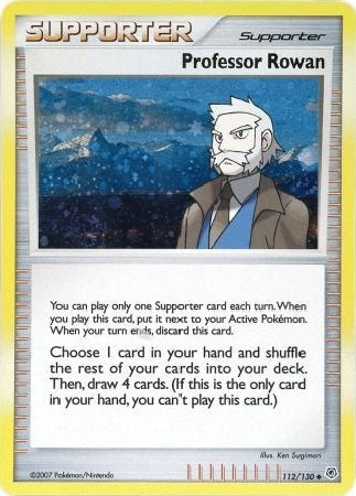 Professor Rowan - 112/130 - Holo Promo available at 401 Games Canada