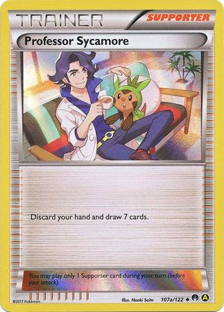 Professor Sycamore - 107a/122 - Alternate Art Holo - Promo available at 401 Games Canada