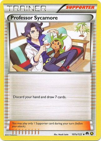 Professor Sycamore - 107a/122 - Alternate Art Non-Holo - Promo available at 401 Games Canada