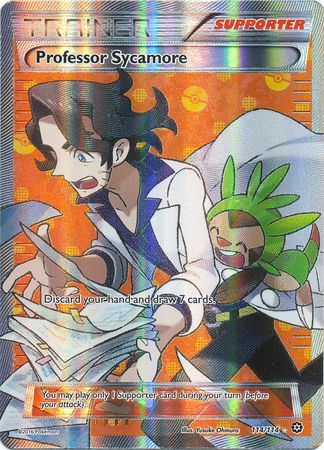 Professor Sycamore - 114/114 - Full Art Ultra Rare available at 401 Games Canada