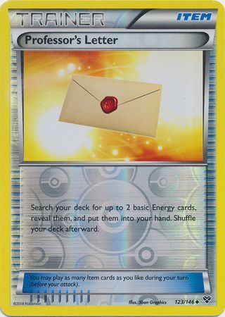 Professor's Letter - 123/146 - Uncommon - Reverse Holo available at 401 Games Canada