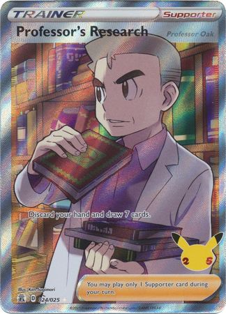 Professor's Research - 024/025 - Full Art Ultra Rare available at 401 Games Canada