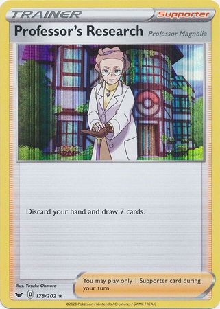 Professor's Research - 178/202 - Holo Rare available at 401 Games Canada