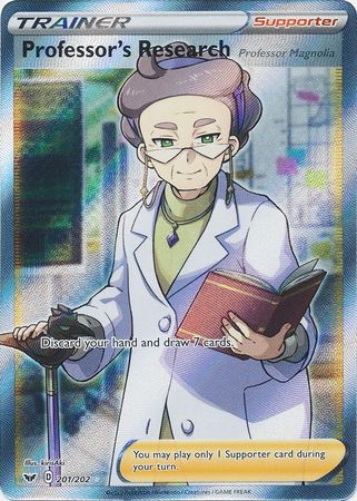 Professor's Research - 201/202 - Full Art Ultra Rare available at 401 Games Canada