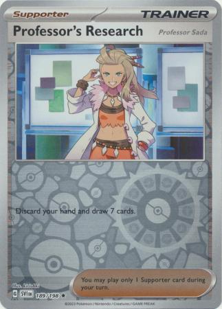 Professor's Research (Professor Sada) - 189/198 - Rare - Reverse Holo available at 401 Games Canada