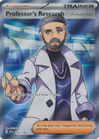 Professor's Research (Professor Turo) - 241/198 - Full Art Ultra Rare available at 401 Games Canada