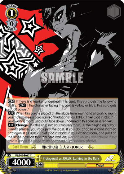 Protagonist as JOKER: Lurking in the Dark - P5/S45-E017 - Common available at 401 Games Canada