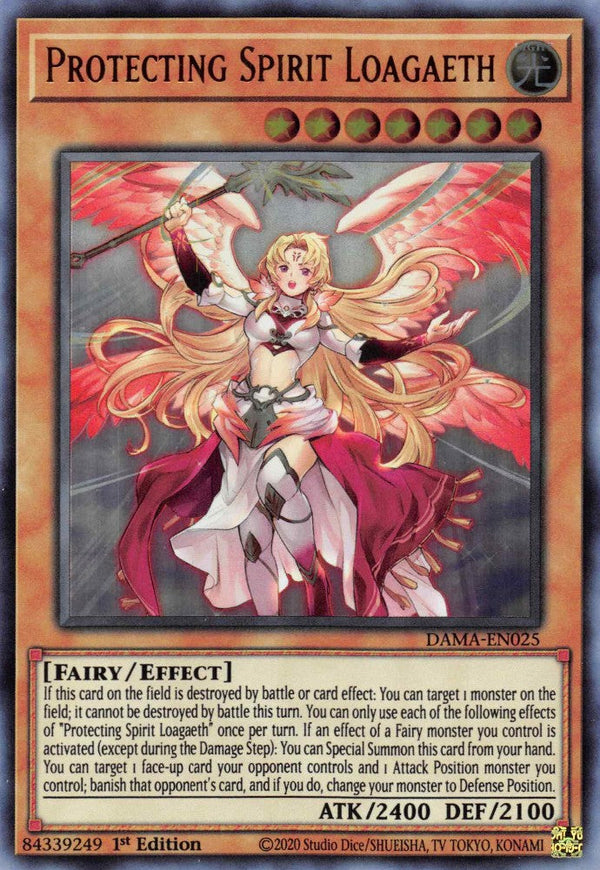 Protecting Spirit Loagaeth - DAMA-EN025 - Ultra Rare - 1st Edition available at 401 Games Canada