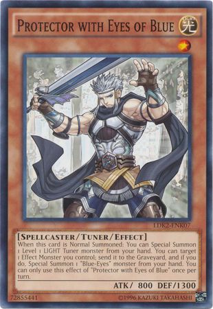 Protector with Eyes of Blue - LDK2-ENK07 - Common - Unlimited available at 401 Games Canada