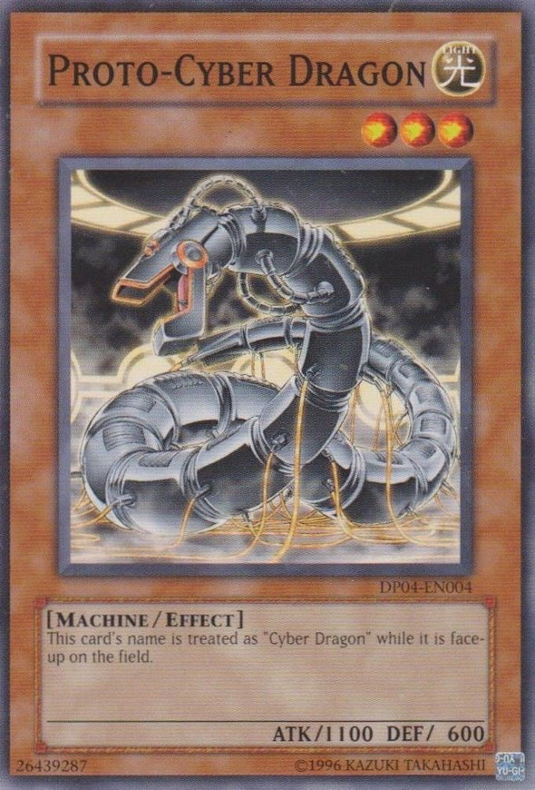 Proto-Cyber Dragon - DP04-EN004 - Common - Unlimited available at 401 Games Canada