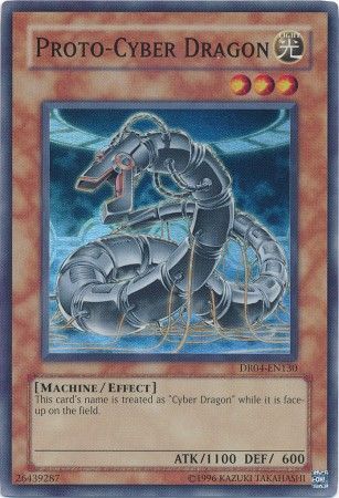 Proto - Cyber Dragon - DR04 - EN130 - Super Rare available at 401 Games Canada