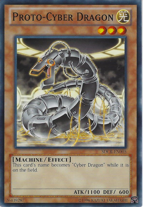 Proto-Cyber Dragon - SDCR-EN005 - Common - Unlimited available at 401 Games Canada