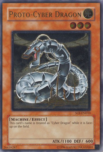 Proto-Cyber Dragon - SOI-EN010 - Ultimate Rare - Unlimited available at 401 Games Canada