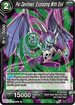 Psi Devilman, Exploding With Evil - BT11-145 - Common (FOIL) (Reprint) available at 401 Games Canada