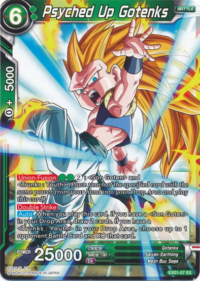 Psyched Up Gotenks - EX01-07 - Expansion Rare available at 401 Games Canada