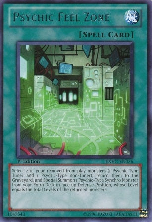 Psychic Feel Zone - EXVC-EN056 - Rare - 1st Edition available at 401 Games Canada