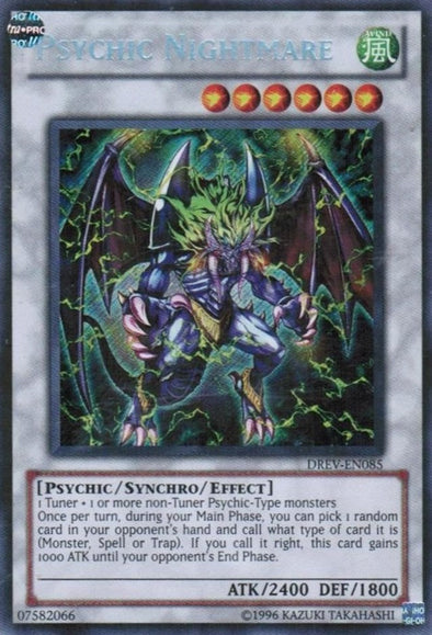 Psychic Nightmare - DREV-EN085 - Secret Rare - Unlimited available at 401 Games Canada