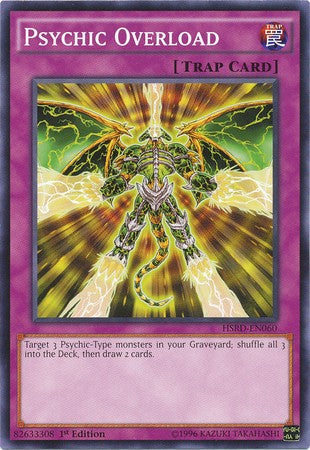 Psychic Overload - HSRD-EN060 - Common - 1st Edition available at 401 Games Canada