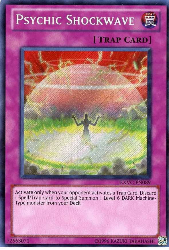 Psychic Shockwave - EXVC-EN089 - Secret Rare - Unlimited available at 401 Games Canada