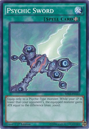 Psychic Sword - BP03-EN163 - Common - 1st Edition available at 401 Games Canada