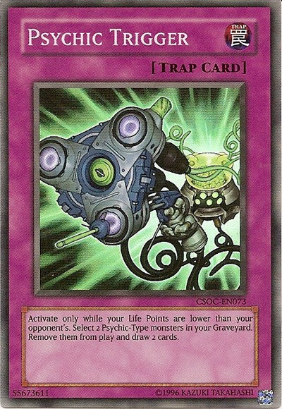 Psychic Trigger - CSOC-EN073 - Super Rare - Unlimited available at 401 Games Canada