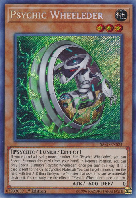 Psychic Wheeleder - SAST-EN024 - Secret Rare - 1st Edition available at 401 Games Canada