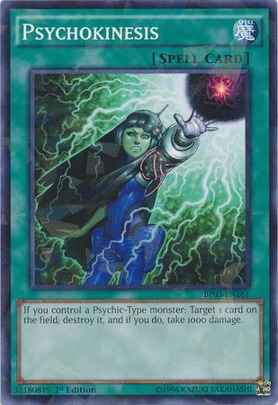 Psychokinesis - BP03-EN161 - Common - 1st Edition available at 401 Games Canada