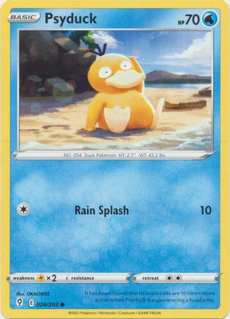 Psyduck - 024/203 - Common available at 401 Games Canada