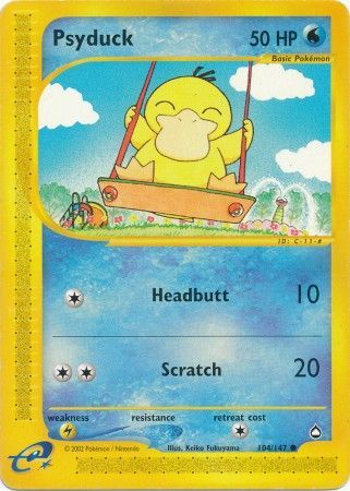 Psyduck - 104/147 - Common available at 401 Games Canada