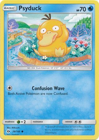 Psyduck - 28/149 - Common available at 401 Games Canada