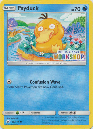 Psyduck - 28/149 - Promo - Build-A-Bear Workshop available at 401 Games Canada