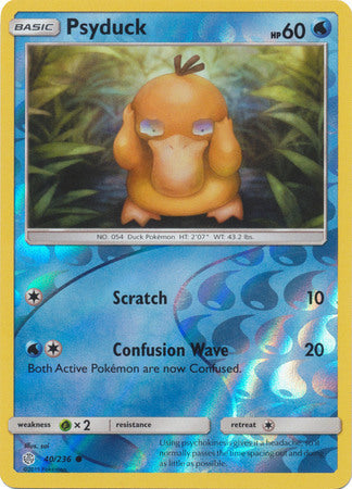 Psyduck - 40/236 - Common - Reverse Holo available at 401 Games Canada