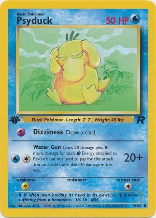 Psyduck - 65/82 - Common - 1st Edition available at 401 Games Canada