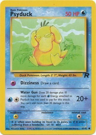 Psyduck - 65/82 - Common - Unlimited available at 401 Games Canada