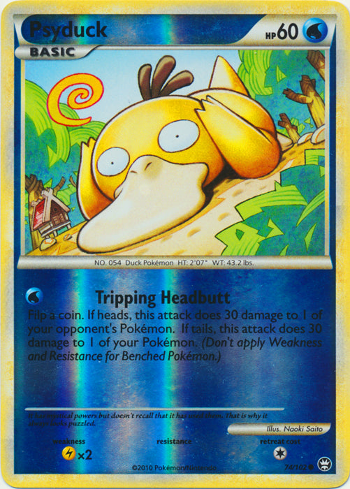 Psyduck - 74/102 - Common - Reverse Holo available at 401 Games Canada