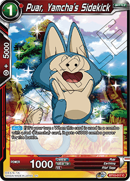 Puar, Yamcha's Sidekick - BT10-017 - Common (FOIL) (Reprint) available at 401 Games Canada