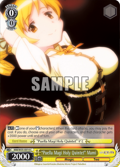 "Puella Magi Holy Quintet" Mami - MM/W35-E014 - Common available at 401 Games Canada