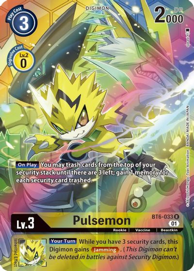 Pulsemon (Alternate Art) - BT6-033 - Rare available at 401 Games Canada