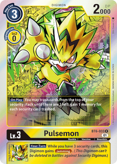 Pulsemon - BT6-033 - Rare available at 401 Games Canada