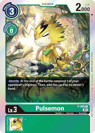 Pulsemon (Limited Card Pack) - P-069 - Promo available at 401 Games Canada