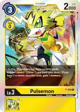 Pulsemon - P-028 - (Double Diamond Pre-Release Alternate Art) available at 401 Games Canada