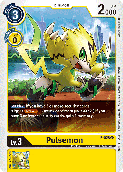 Pulsemon - P-028 - Promo available at 401 Games Canada