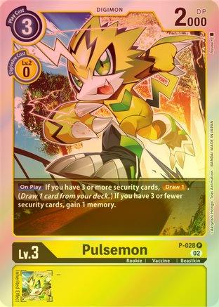 Pulsemon (Resurgence Booster Reprint) - P-028 - Promo (Foil) available at 401 Games Canada