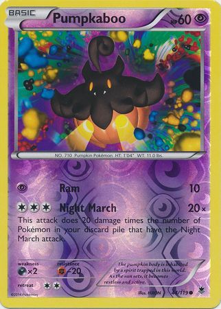 Pumpkaboo - 44/119 - Common - Reverse Holo available at 401 Games Canada