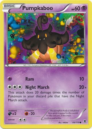 Pumpkaboo - 44/119 - Common available at 401 Games Canada