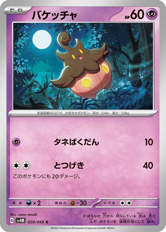 Pumpkaboo (Japanese) - 029/066 - Common