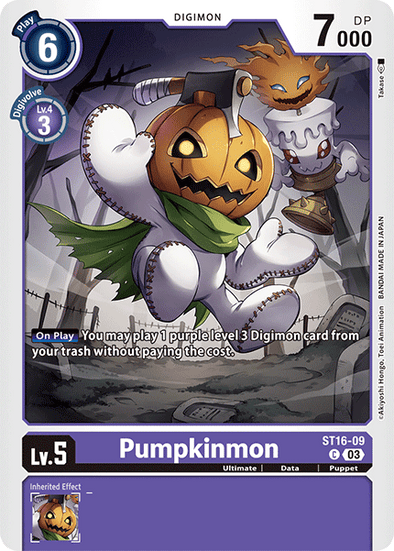 Pumpkinmon - ST16-09 - Common available at 401 Games Canada