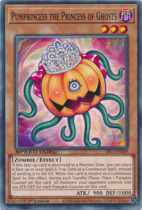 Pumprincess the Princess of Ghosts - SBC1-ENI09 - Common - 1st Edition available at 401 Games Canada