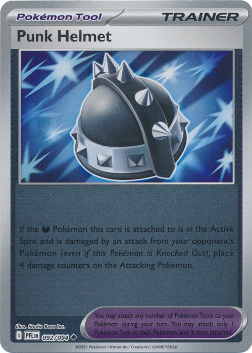 Punk Helmet - 092/094 - Uncommon - Reverse Holo